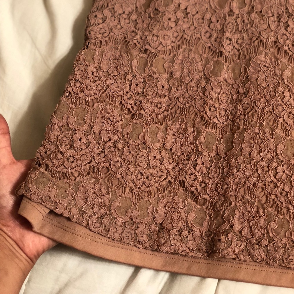 Lace tank top